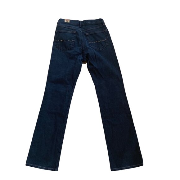 Red Engine Dark Wash "Vintage" Original Denim Rockabilly Jeans 27 - Picture 3 of 6